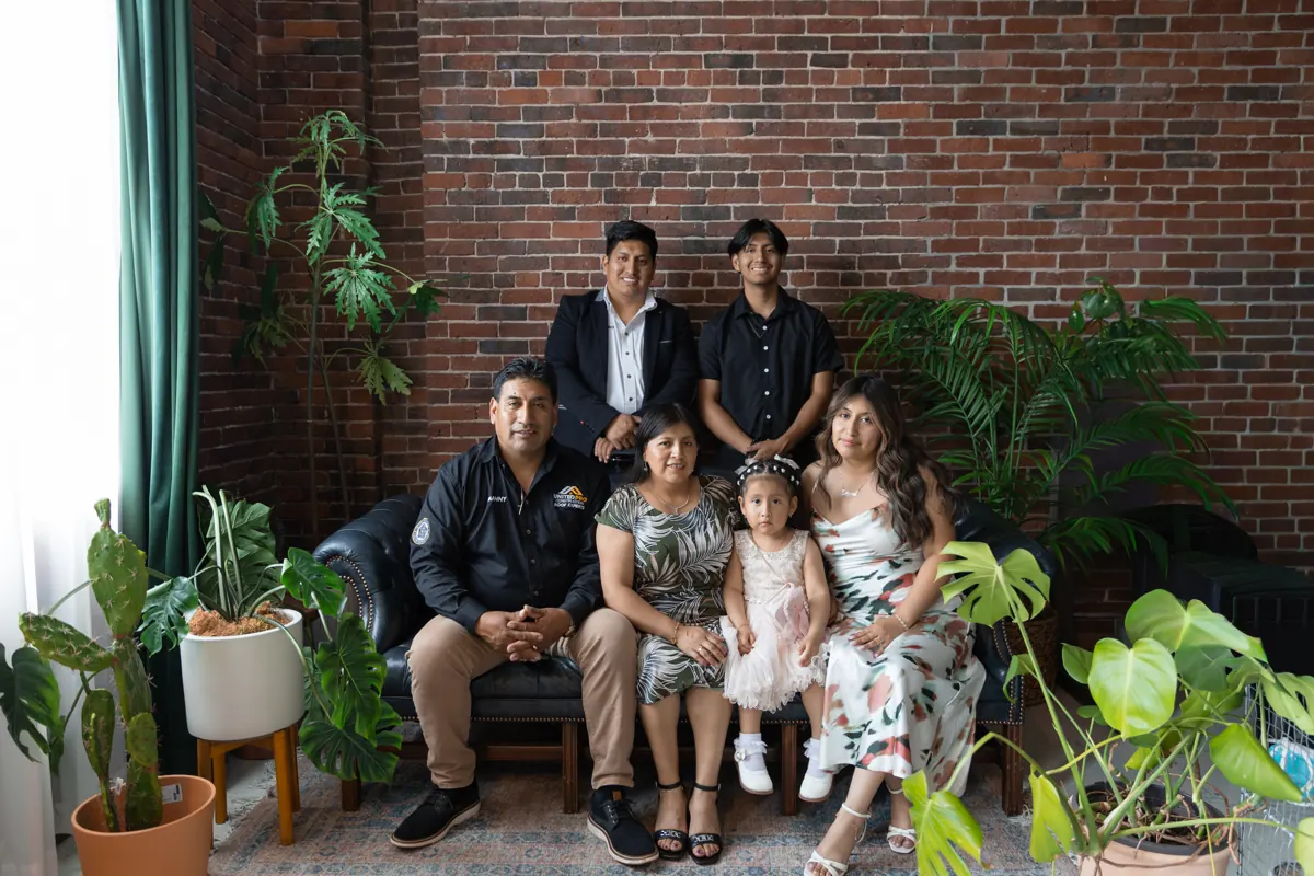 The Mizhirumbay family, owners of United Pro Construction