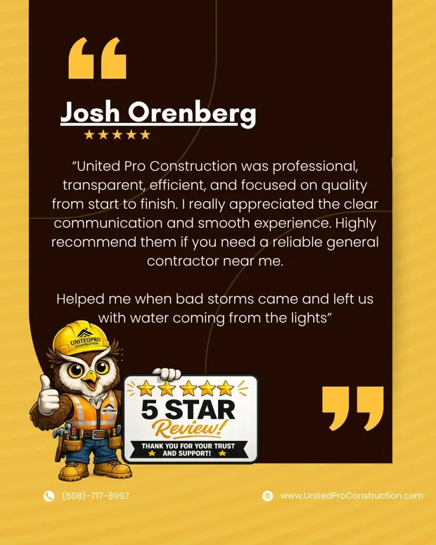 5-star review from Josh Orenberg
