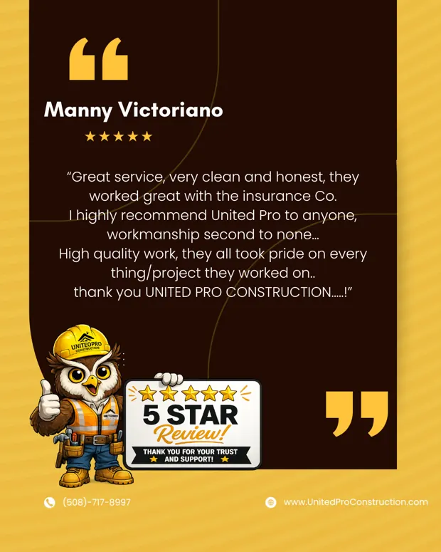 5-star review from Manny Victoriano